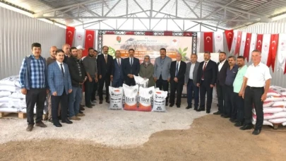 TOHUM DAĞITIMI YAPILDI