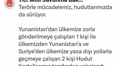 3 Terörist Yakalandı