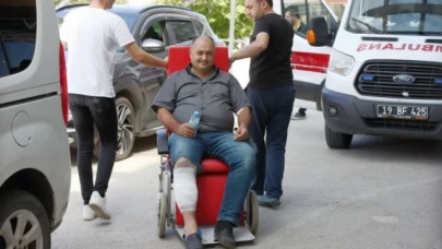 Acemi kasaplar hastanelik oldu