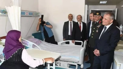 Amasya İl Protokolünden Hastane Ziyareti