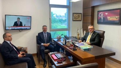 BAŞKAN KARGI, AMASYA MİLLETVEKİLLERİNİ ZİYARET ETTİ
