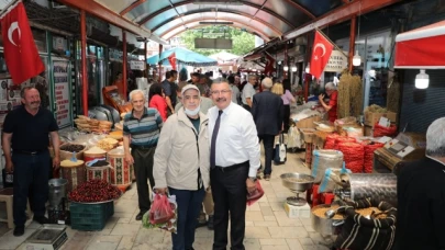 Başkan Kargı Esnafla Buluştu