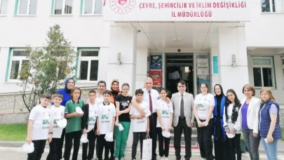 BULGARİSTAN YOLCULUĞU ÖNCESİ ÇERVE VE ŞEHİRCİLİK İL MÜDÜRLÜĞÜNÜ ZİYARET ETTİLER