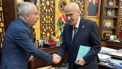 ÇELİK, BAHÇELİ'Yİ ZİYARET ETTİ