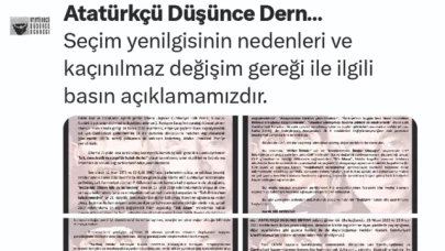 “CHP Kendi Olmaktan Vazgeçmiştir”