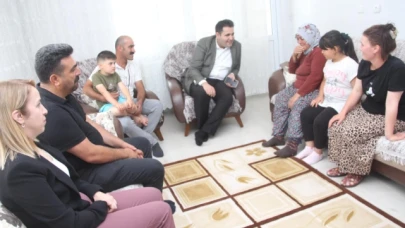 Gökcecik, Şehit Ailelerini Ziyaret Etti