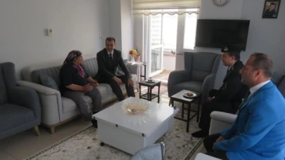 Güldoğan Şehit ve Gazi Ailelerini Ziyaret Etti