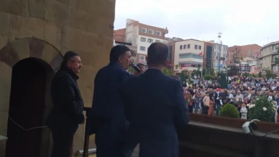 HACI ADAYLARI DUALAR İLE UĞURLANDI