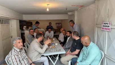 AK PARTİ MİLLETVEKİLLERİ TAZİYE ZİYARETİNDE BULUNDU