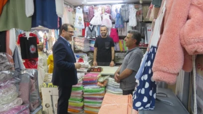 Kaymakam Güldoğan Esnaf Ziyaretinde Bulundu