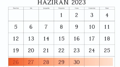 KURBAN BAYRAMI TATİLİ 9 GÜN