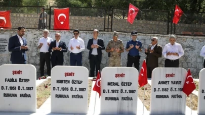 Mardin'de 36 Yıl Önce PKK'lı Teröristlerce Katledilen 30 Kişi Törenle Anıldı