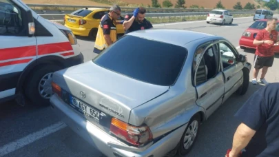 Merzifon’da kaza 5 yaralı