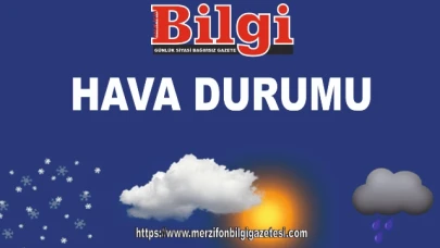 METEOROLOJİ UYARDI