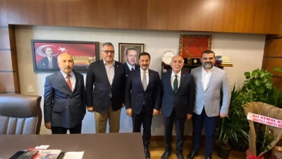 MİLLETVEKİLLERİNİ ZİYARET ETTİLER
