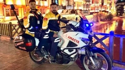 MOTOSİKLET AMBULANS 7/24 HİZMET VERİYOR