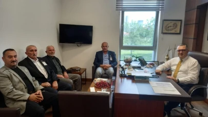 Muhtar Pehlivan’dan Çilez’e ziyaret