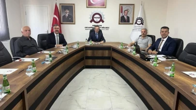 OSB YÖNETİMİ TOPLANDI