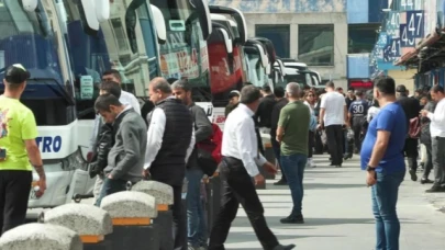 OTOBÜS BİLETLERİ TÜKENDİ