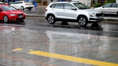 SAĞANAK VE DOLU ETKİLİ OLDU
