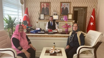 ŞEHİT ANNESİNDEN KAYMAKAM GÜRÇAM’A YAĞLI İKRAMI