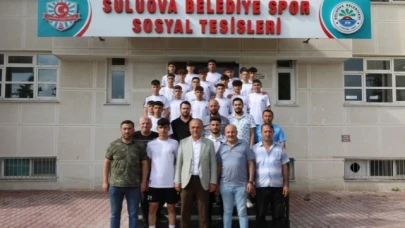 Suluova Belediyespor U-17 Futbol Takımı Yolcu Edildi