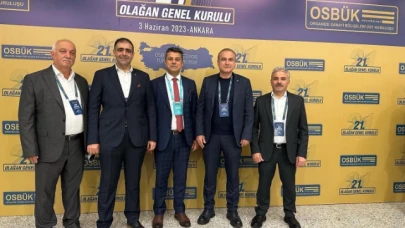 TSO YÖNETİMİ OSBÜK GENEL KURULUNA KATILDI