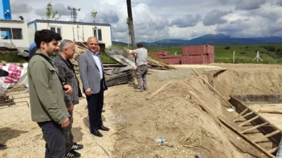 ÜÇOK, ÇALIŞMALARI YERİNDE İNCELEDİ