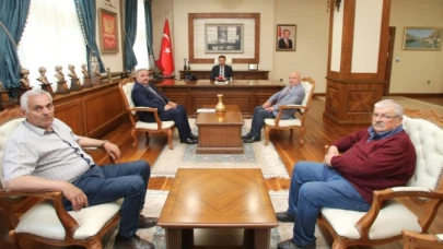 YENİ YÖNETİMDEN PROTOKOL ZİYARETLERİ
