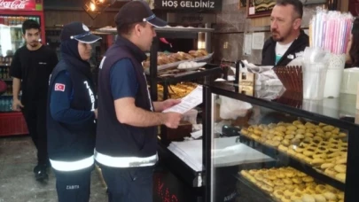 ZABITA EKİPLERİNDEN FİYAT VE ETİKET DENETİMİ
