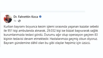 29 bin 983 kişi hastanelik oldu
