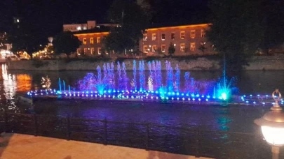 Amasya Gecelerine Rengarenk Görsel Şölen
