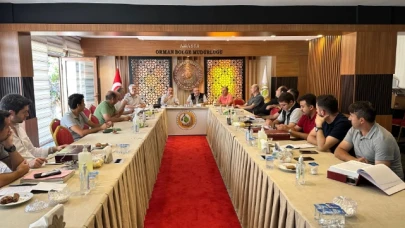 Amenajman planlarını yenileme toplantısı gerçekleştirildi