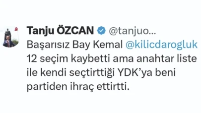 CHP'den ihraç edilen Tanju Özcan, Kılıçdaroğlu’na yüklendi!