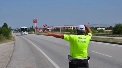 Gümüşhacıköy'de Düzensiz Göç Uygulaması