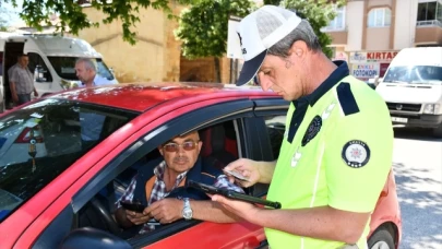 Gümüşhacıköy'de Genel Asayiş ve Trafik Uygulaması