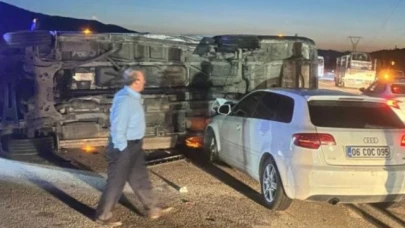 Gümüşhacıköy'de kaza. 17 yaralı!