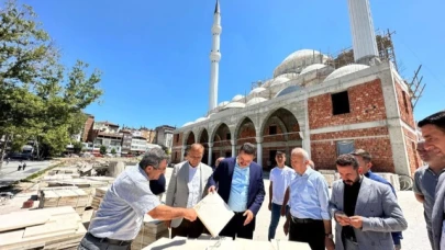 Haluk İpek, çalışmaları yerinde inceledi