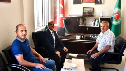 Kaymakam Altınöz Ziraat Odasına konuk oldu