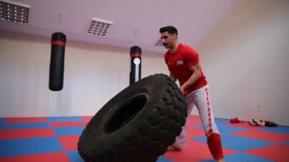 Kick boksçu özel harekat polisi, yeni şampiyonluk için çalışıyor