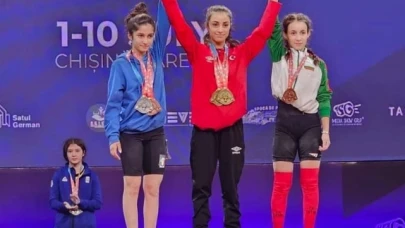 Merzifon Belediyespor'lu Şevval, Avrupa Şampiyonu Oldu!