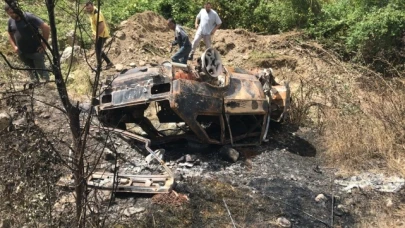 Otomobil Şarampole Devrildi, Sürücü Hayatını Kaybetti