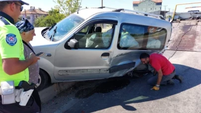 Suluova'da 5 aracın karıştığı trafik kazasında 5 kişi yaralandı.