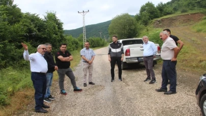 Taşova Kaymakamı Gökcecik'ten köy ziyareti