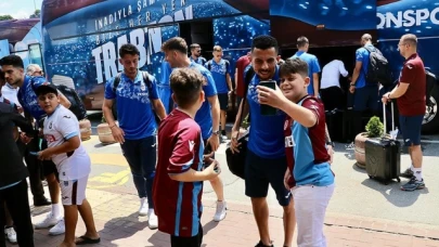 Trabzonspor, yurt dışı hazırlık kampı için Slovenya'ya gitti