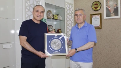 Üsküdar Belediye Başkanı Türkmen'den ATSO Başkanına ziyaret