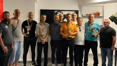 3 Bant Bilardo Turnuvası Sona Erdi