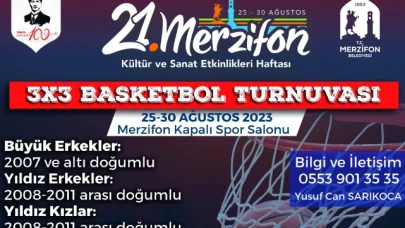 3x3 Basketbol Turnuvası Düzenlenecek