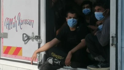 50 düzensiz göçmen yakalandı