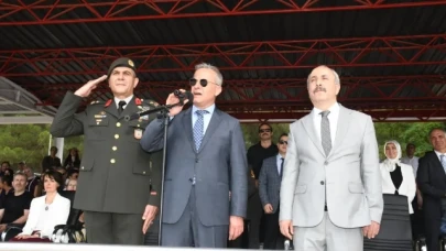 Amasya 15. Piyade Eğitim Tugay Komutanlığında Terhis töreni düzenlendi